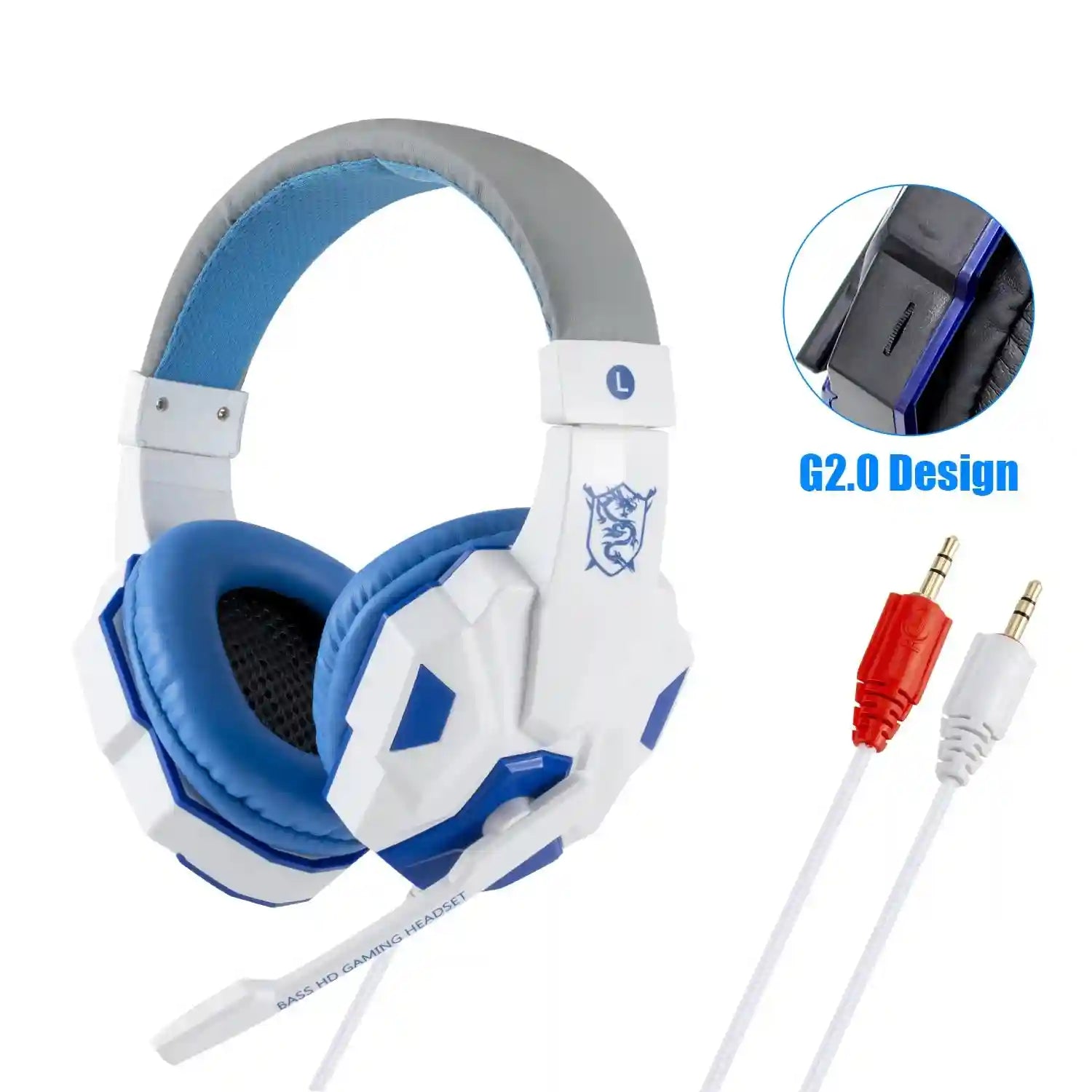 Wired Gaming Headset with Microphone - 7.1 Surround Sound for PC and PS5 Tidesmit