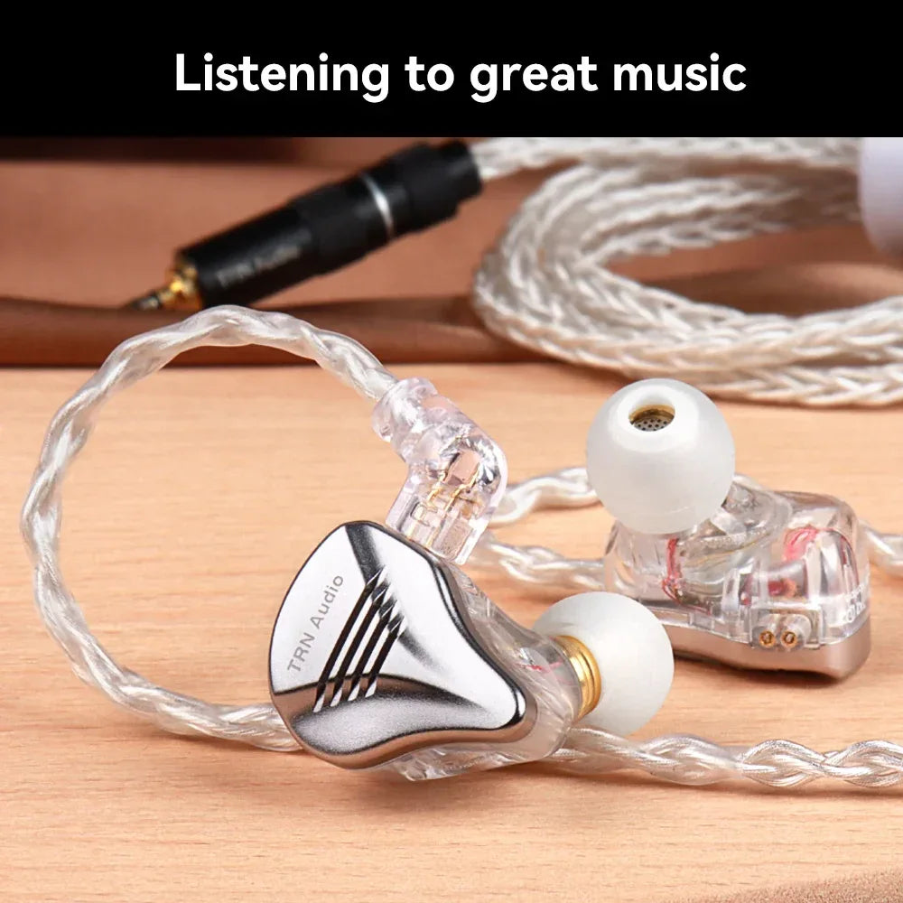 Tidesmit 8-Core OFC Silver Plated HiFi Upgrade Cable for IEMs Tidesmit