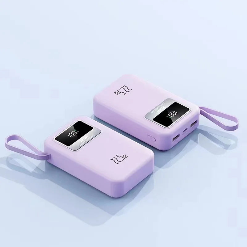 Power bank charger-External Battery Charger for Phone Usbc Mini Power Bank for Battery Case With Wireless Charger Phone 14 13 12 Bower Bank White Tidesmit