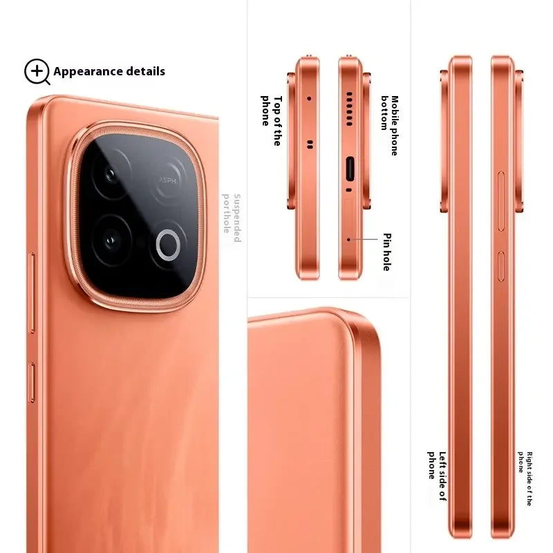 Original Vivo IQOO Z10 Turbo Pro 5G Smartphone 7000mAh 120W SuperVOOC Snapdragon 8s Gen4 6.78 Inch AMOLED 144Hz 50MP OIS OTA NFC - Tidesmit