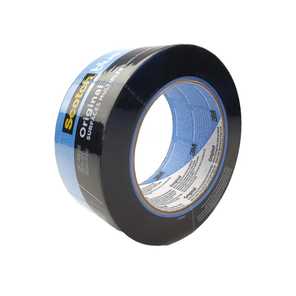 Antistatic high-temp paper tape roll, blue liner with black backing