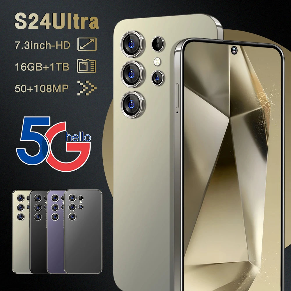 Refurbished S24 Ultra 5G 1TB dual SIM smartphone with 16GB RAM for global use, gallery image 7