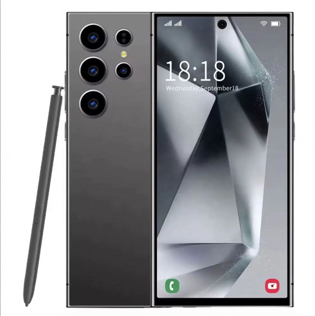 S24 Ultra 5G Smartphone 16GB/1TB - 7.3 Inch Gold AMOLED Display Tidesmit