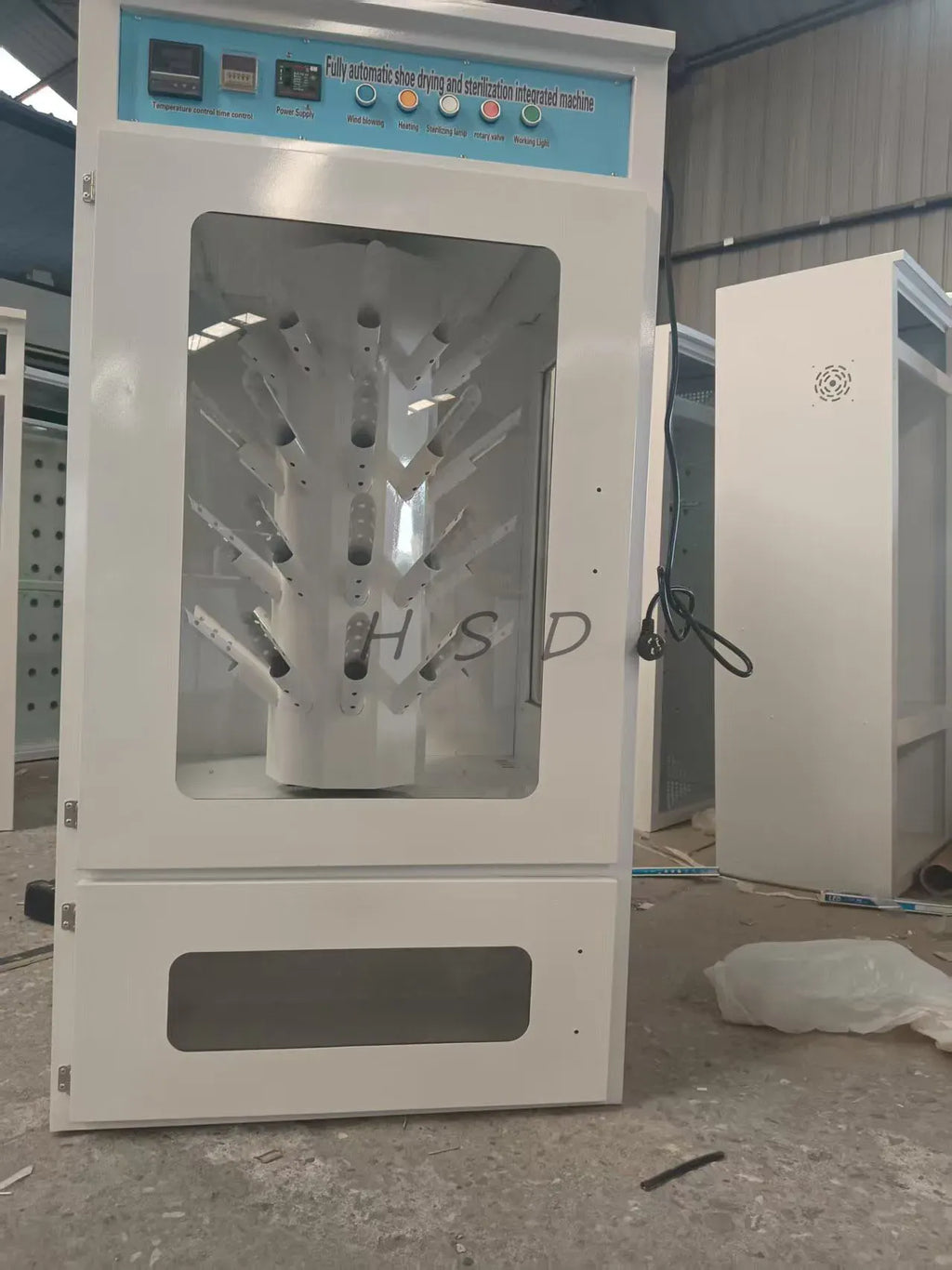 Commercial Sneaker Washing Machine Set with Shoe Drying Cabinet