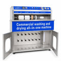 Commercial Shoe Washing Machine and Semi-Automatic Dryer System