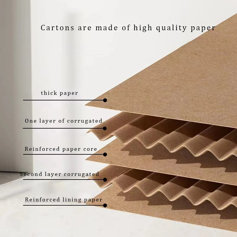 Corrugated Box Manufacturers Offer Customizable Super-hard Mobile Boxes Embossing Recyclable Features for Logistics Express