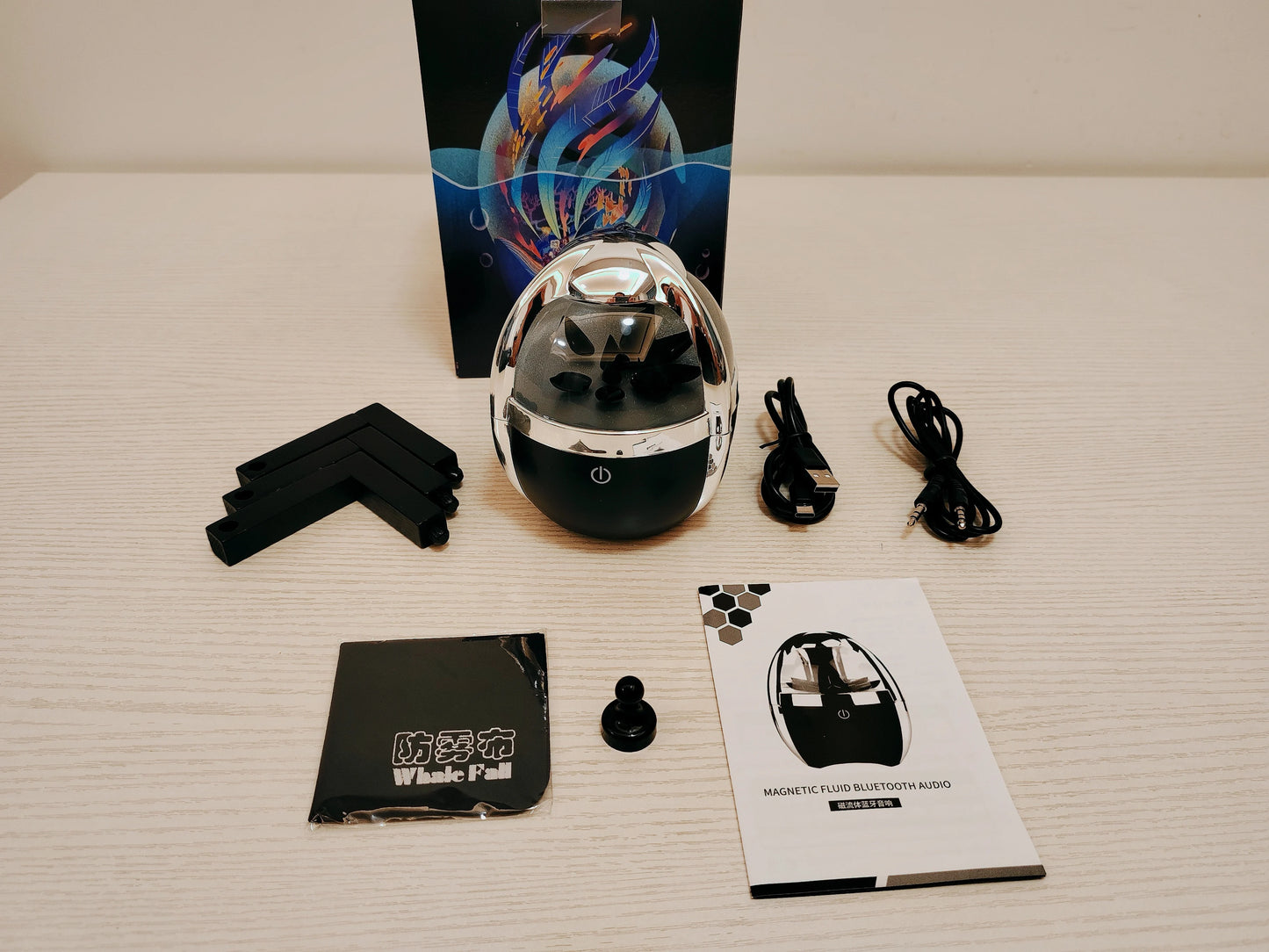 Bluetooth Speaker -High Quality Bluetooth Speaker Manufacture 2200mah Portable Wireless Speaker Mini Ferrofluid Bluetooth Speaker