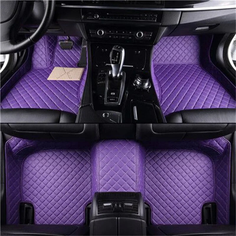 High Quality -Specific Harrier GT86 Coaster Floor Mats 2025 New Custom Full Set 5MM Leather Anti-Slip Waterproof
