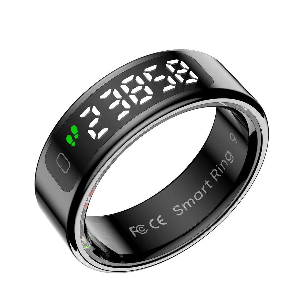 R11 Smart Ring 3.3g 5ATM waterproof Wireless Charging Heart Rate Blood Oxygen Sleep Health Monitor Step Distance Fitness Tracker Tidesmit
