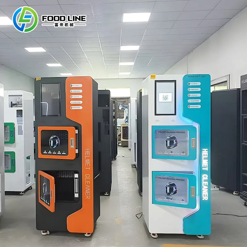 Commercial Dual-Compartment Shoe Washer Dryer Vending Machine