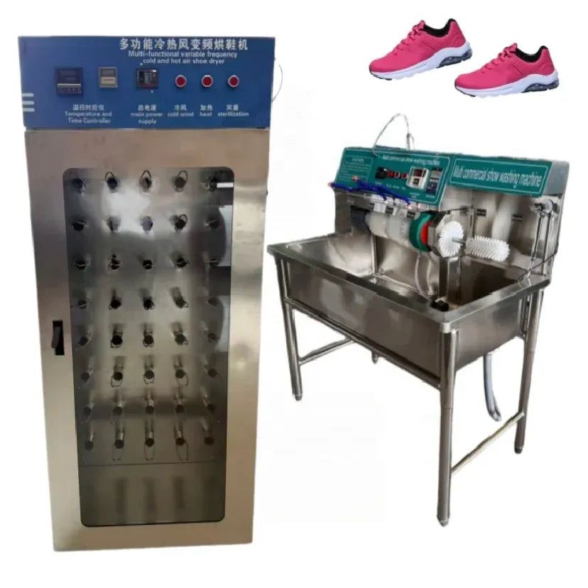 Tidesmit Rotary Industrial Commercial Shoe Washing and Drying Machine