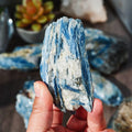 Natural Blue Kyanite Crystal Raw Stone Pork Stone Natural Specimen Rough Stone Rare for Collectible