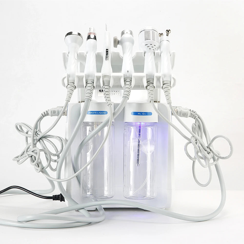 7-in-1 Hydro Dermabrasion Facial Machine for Professional Skin Cleansing Body Shaping Massage Equipment Tidesmit