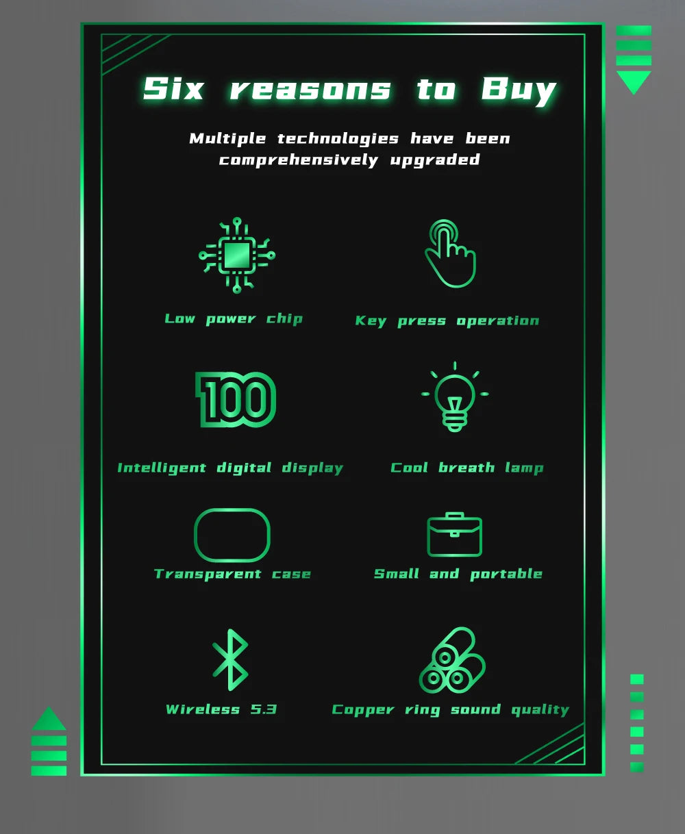 Cheap Price Wholesale Y90 Long Battery Life LED Headphone Earbuds Waterproof TWS BT 5.3 True Wireless Sport Headset Tidesmit