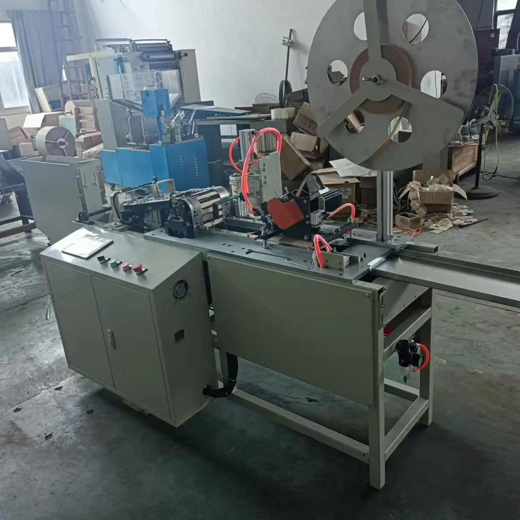 Small Business Counting Packaging Machine 114mm 93mm Ice Cream Stick Packaging Bulk Wooden Moulded Stick Bundling Machine