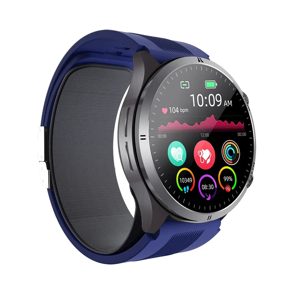 TKYUAN S26 Reloj Smart Watch 530mAh BT Calling NFC SOS Air Pump Blood Pressure Fitness Health Activity Tracker Smartwatch - Tidesmit