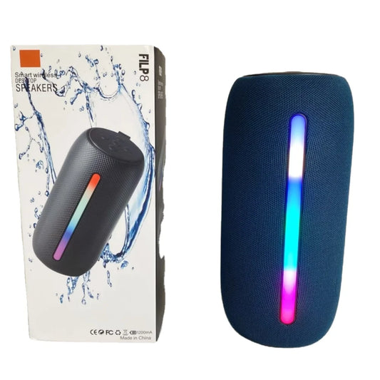 Bluetooth Speaker -AMZ B4 JB Hot Selling RGB LED Flip8 Wireless Stereo TWS Speaker Waterproof Portable for Bluetooth Battery for Outdoor Parties