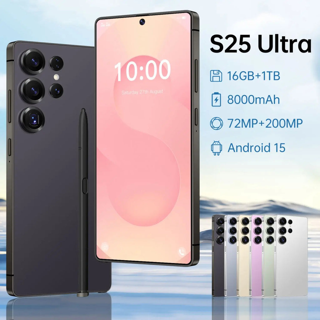 S25 Ultra 5G Smartphone 1TB 16GB RAM AMOLED Display | Tidesmit Tidesmit