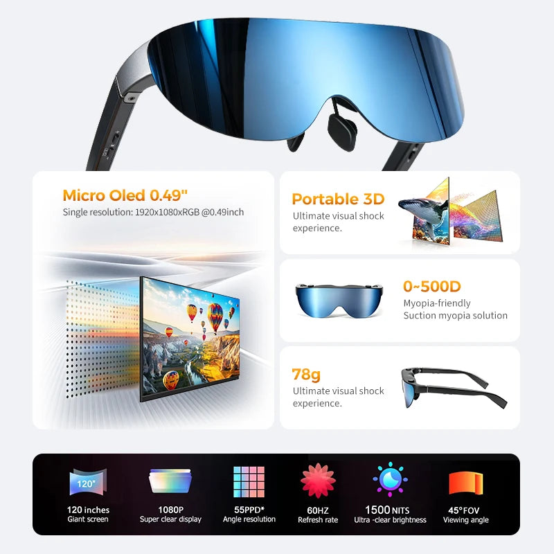 Oem Ar Smart Glasses With Full Color Display & No Camera In-Depth Review Ready Sleek Privacy-Focused Ar Eyewear for Enterprise