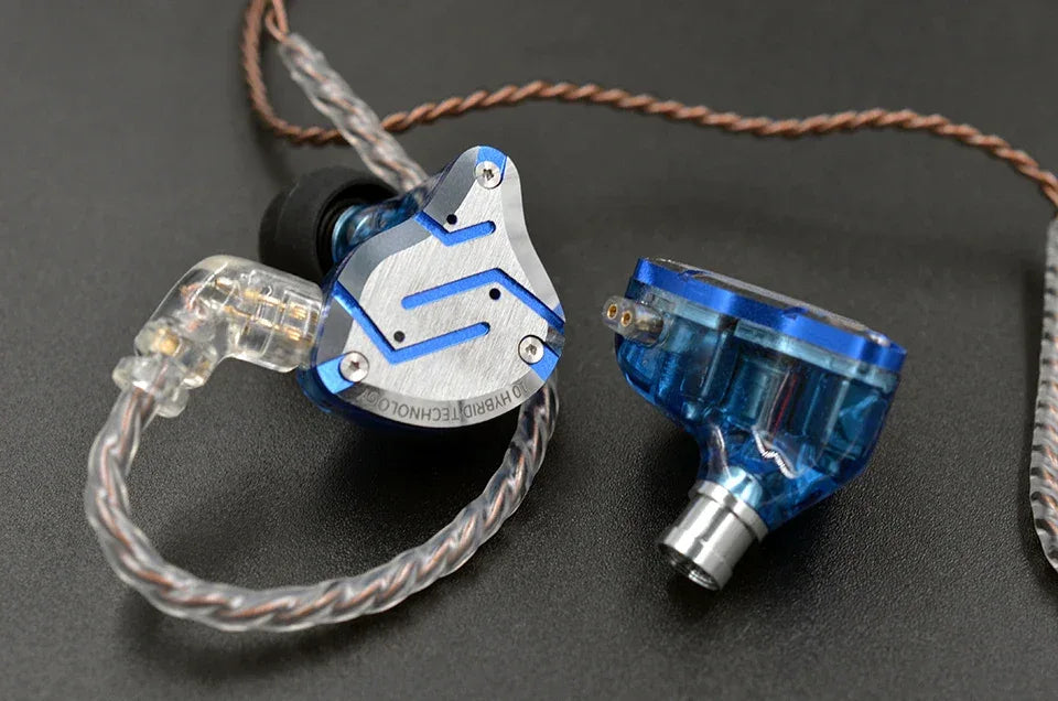 KZ ZS10 Pro 5-Driver Hybrid HiFi Wired Earbuds by Tidesmit Tidesmit