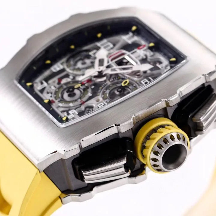 Series Titanium case Watch Features the 7750 Chronograph Mechanical Movement Making It a Luxury Men's Mechanical Watch