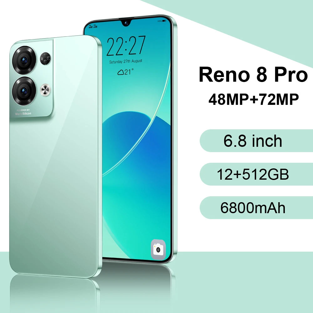 Oneplus 10 Pro 5g Smartphone Supervoo AndroidSmartphone Original 5000mah 6.7 Inch 5000amh Smart Phone TFT Reno 9 Pro 5g - Tidesmit