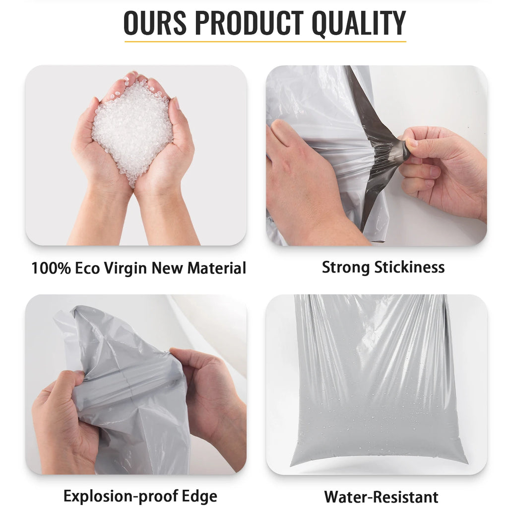 Customized Tearproof Eco-Friendly Poly Mailer Shipping Mailing Bag Envelope for Clothing Packaging