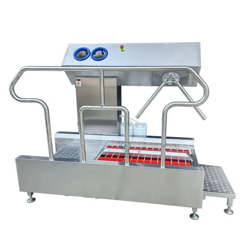 Automatic Boot Washing Machine with Access Control