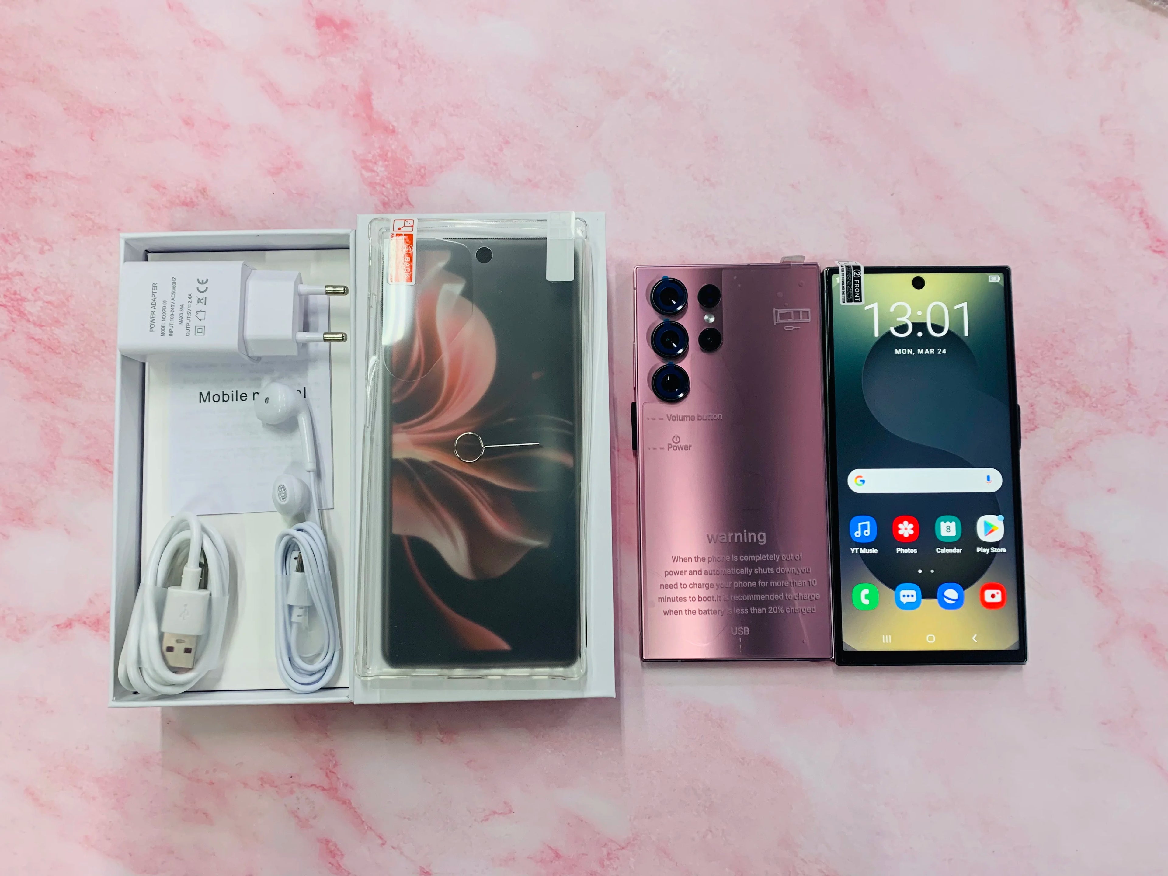 New S25 Ultra 22GB+2TB Smartphones 5G Dual SIM Cellphone Mobile Phone Big Screen Global 5G Android 15 S25 Ultra Smartphone - Tidesmit