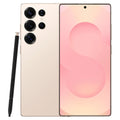 S25 Ultra 5G Smartphone 12GB RAM 512GB Storage - 7.3 Inch AMOLED Display Gold 12g Tidesmit
