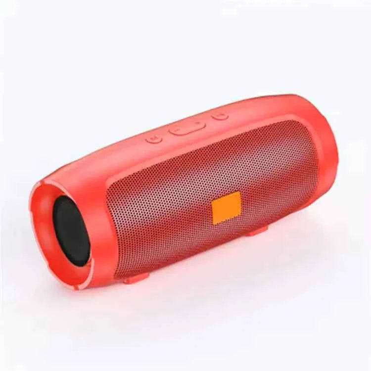 Portable for Bt Speaker Heavy Bass Column Stereo HiFi Soundbar Subwoofer Supports AUX TF Card FM Home Party Outdoor Red Universal My Store