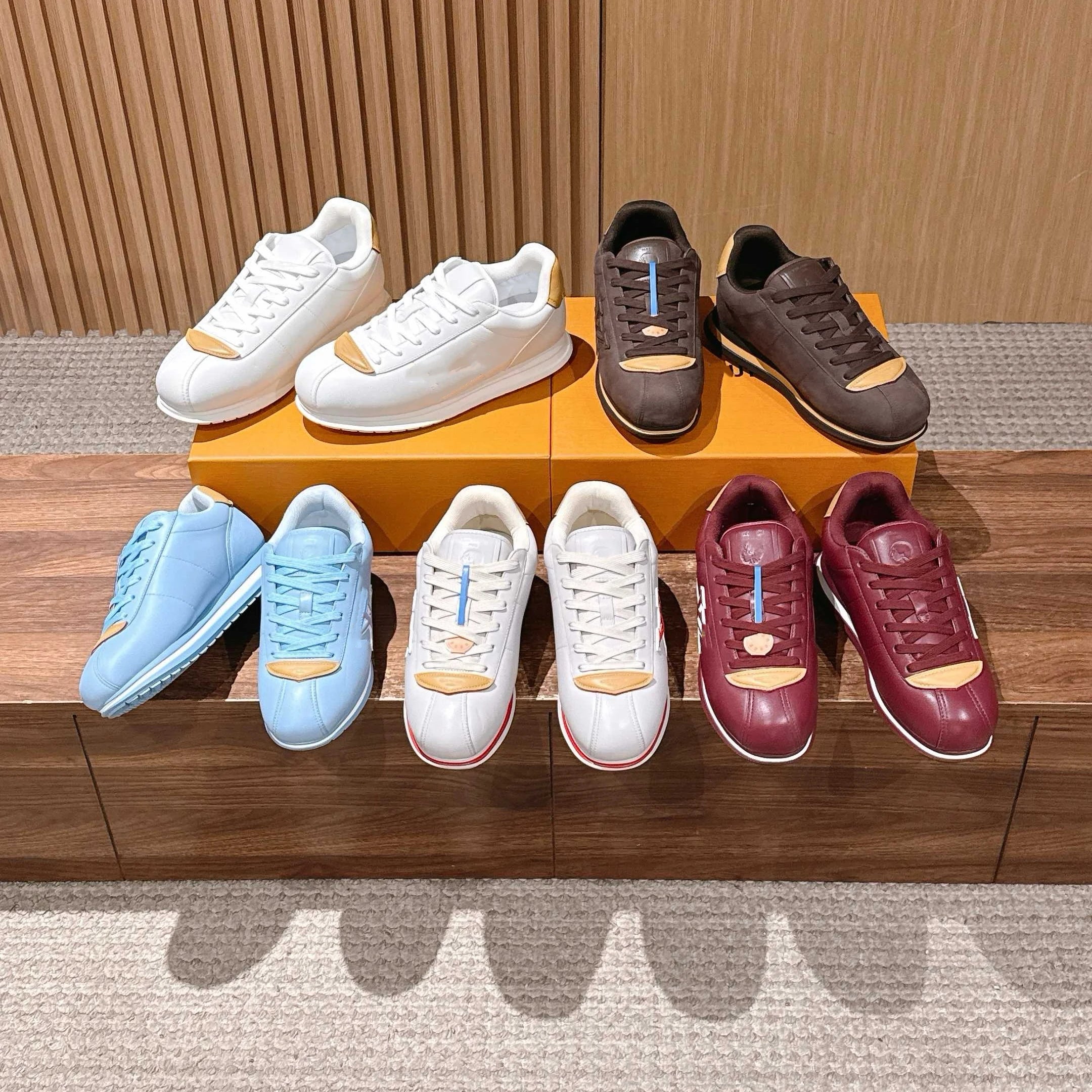 High Quality Designer Style Women Patchwork Platform Sneakers Lace up Thick Sole Fashion Casual Walking Trainers