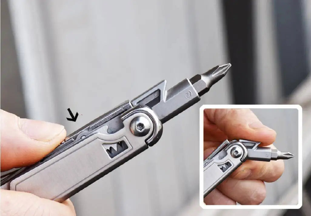 Daicamping  DL1 DL10 Clip Multifunctional DEC Clamp Folding Knife Tools Multitools Cable Camping Gear Multi Pliers Multi-tool
