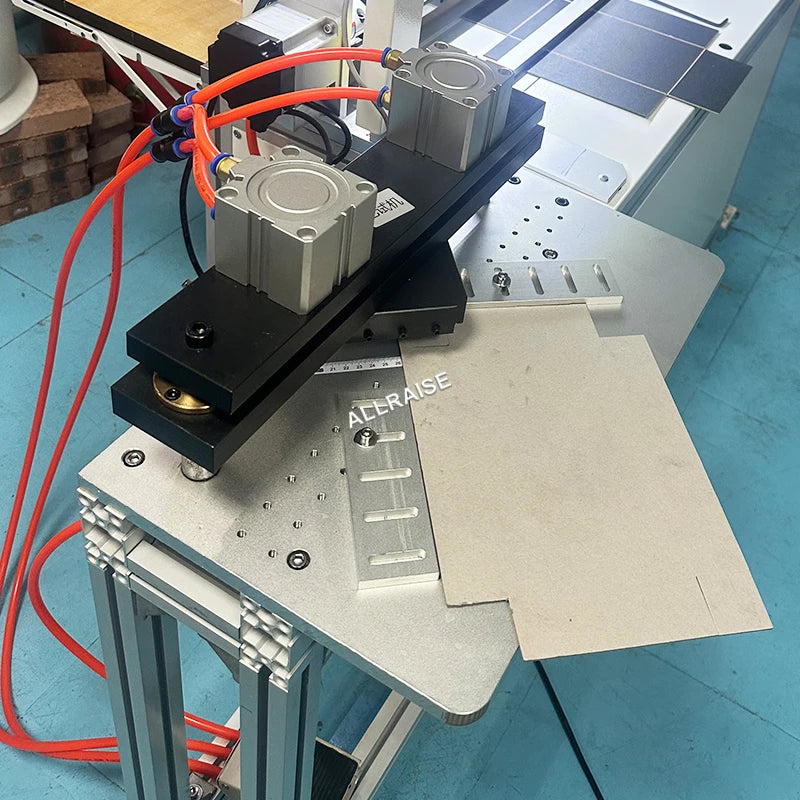 Cardboard Grooving Machine Gray Cardboard Corner Cutting Machine Rigid Box Product Line