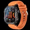 2025 Sports Fashion Flash Light Smart Watch QX12 Reloj Inteligente Fitness Tracker 1.96 Inch BT Call Smart Watch for Men - Tidesmit
