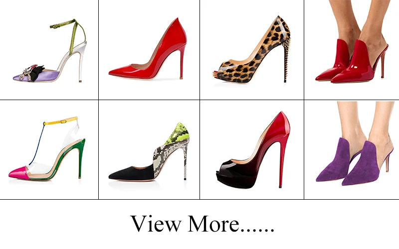 2019  Factory Wholesale Custom Sexy Rivets Heel Platform Leopard High Heel Pumps Shoes with Competitive Price