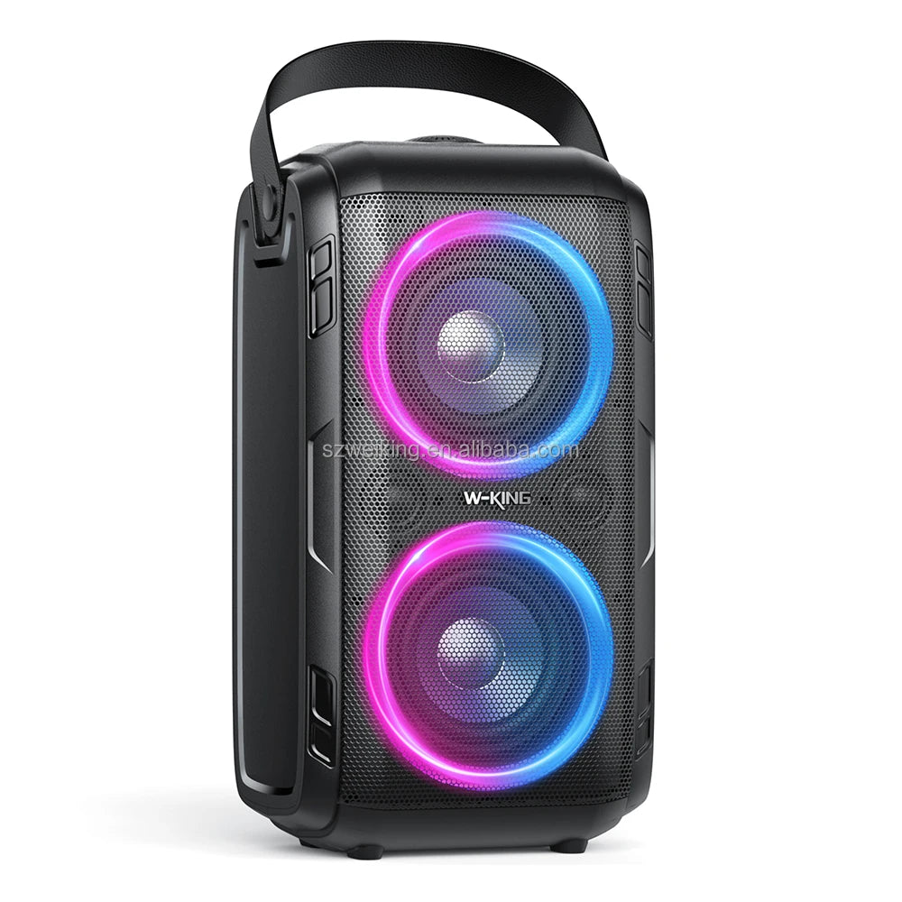 W-KING T9II 80W Portable Party Boom Box Outdoor Wireless Bluetooth Speaker My Store