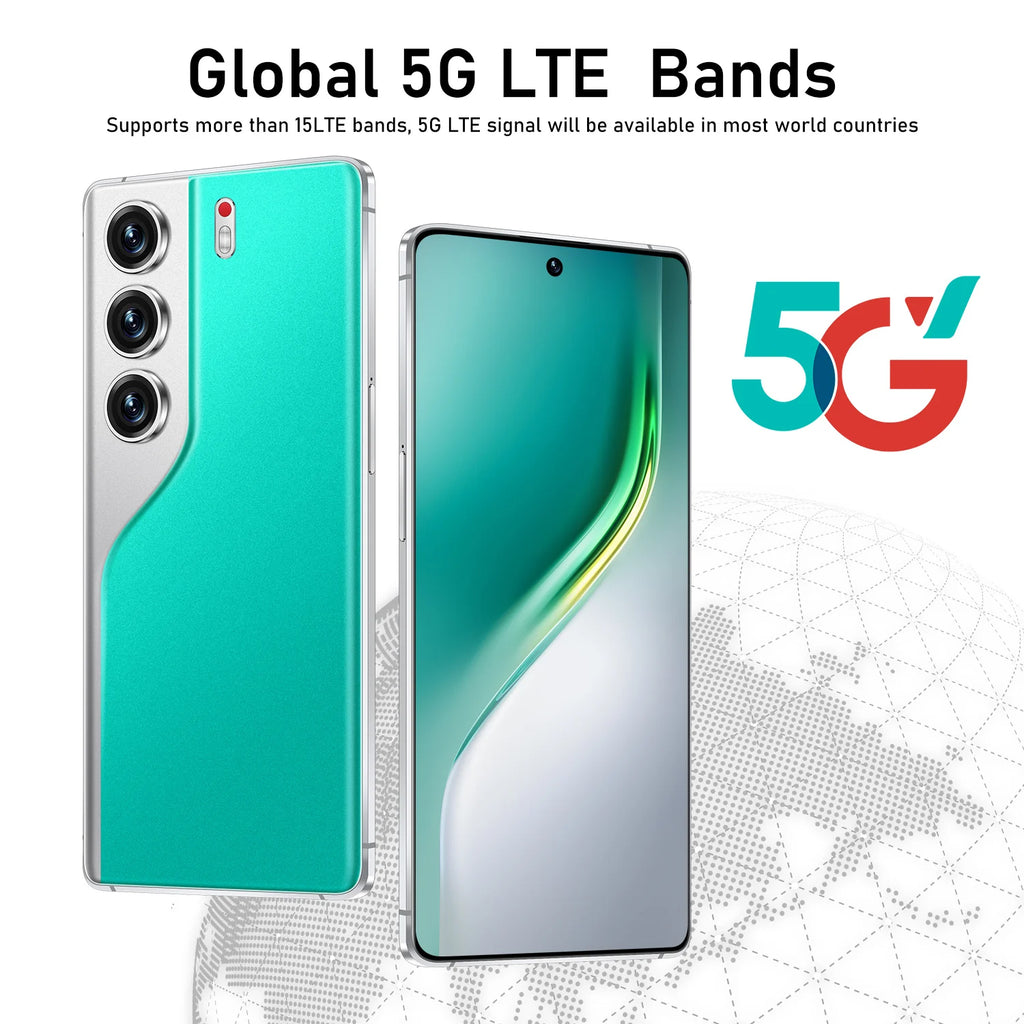 TECHNO CAMON 40 PRO 5G 6.8 Inch AMOLED 5200mAh Battery Original 5G Unlocked - Tidesmit