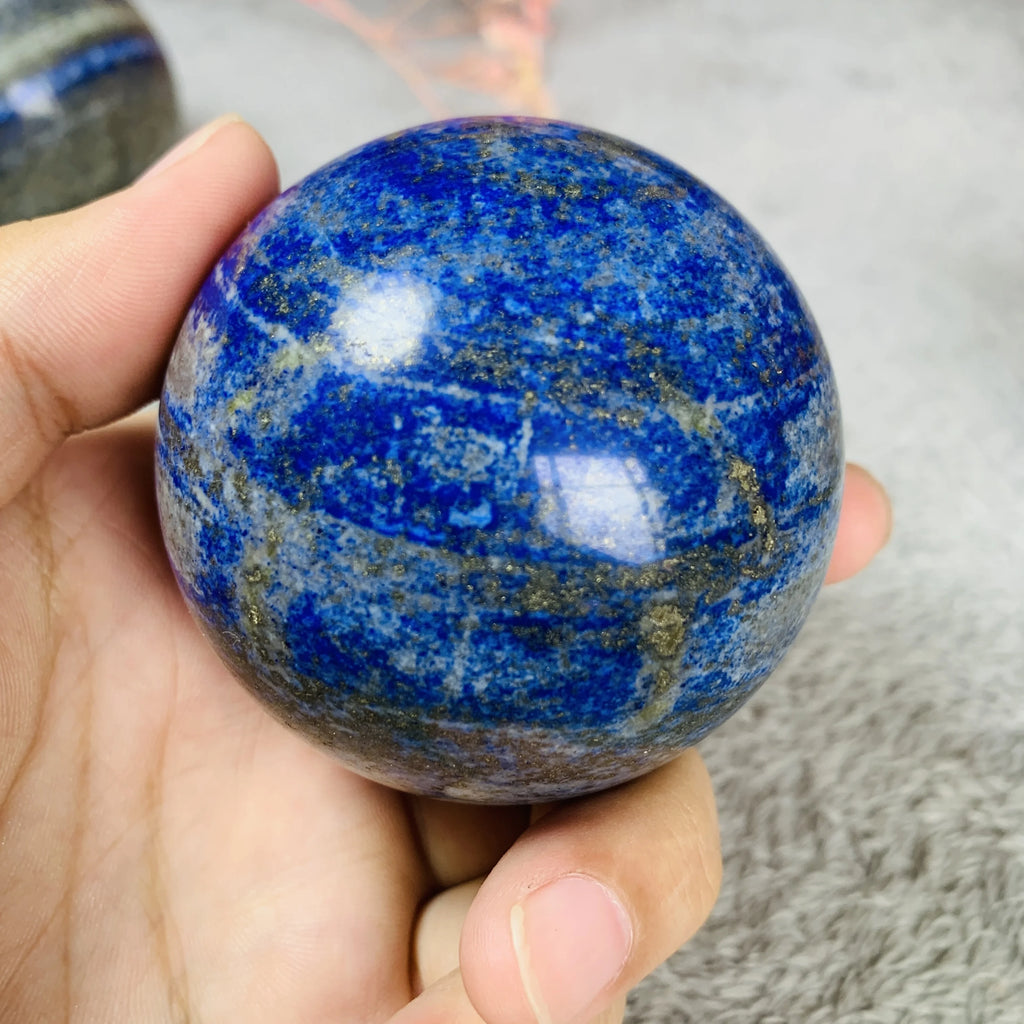 Wholesale Natural Blue Lapis Lazuli Sphere Crystals Healing Stones for Home Decor