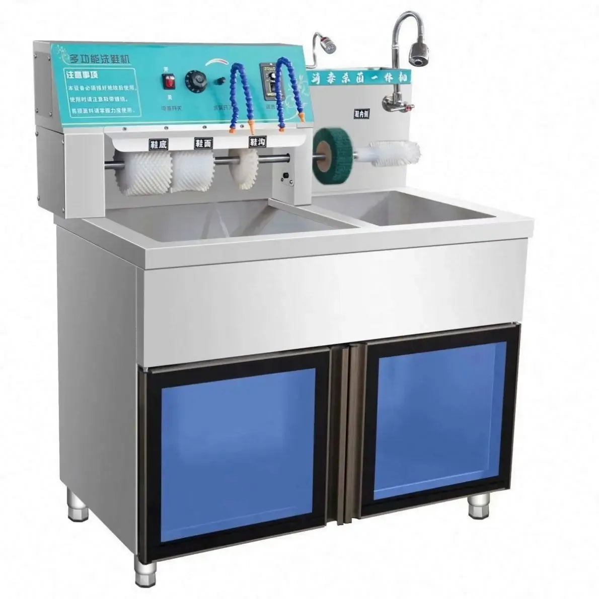 TEBAK Industrial Stainless Steel Automatic Shoe Washing Equipment