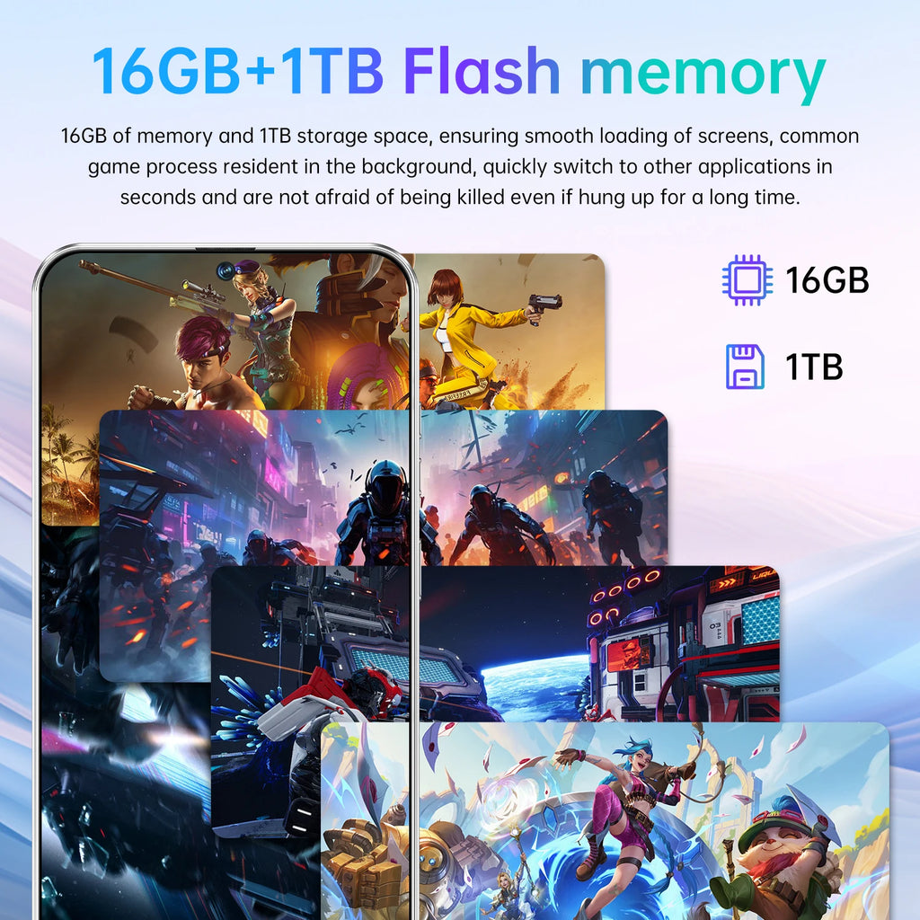 Camon 40 Pro 5G Smartphone, 1TB Storage, 16GB RAM, 7.3 Inch Display Tidesmit