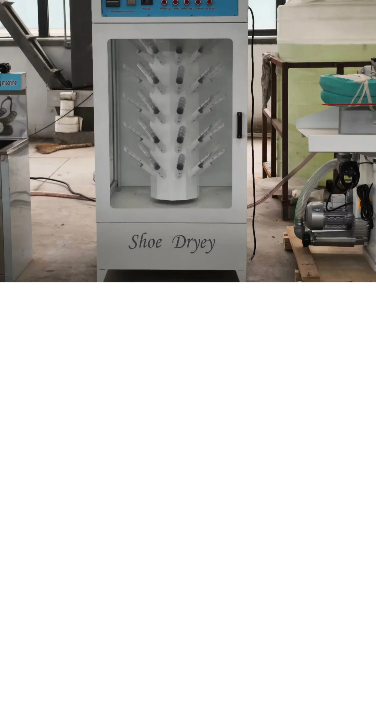 Commercial Shoe Washer and Dryer Combo with Sterilization Box