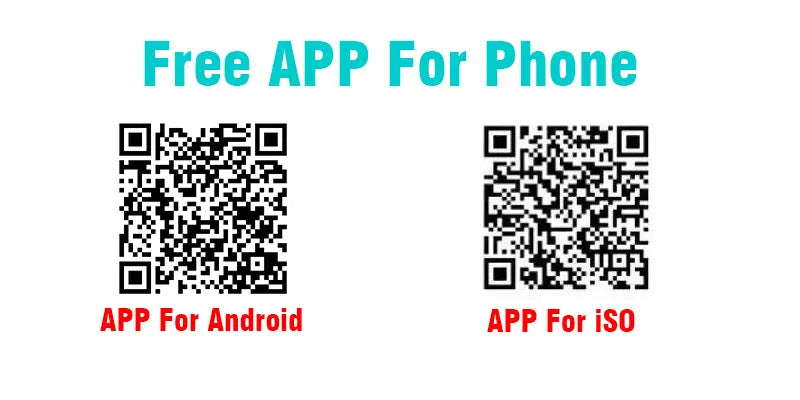 QR codes for phone app setup for label and receipt printing