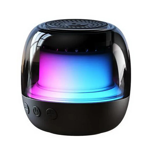 Bluetooth Speaker _2025 Mini Wireless Speaker Portable Waterproof Outdoor Design with Fingertip Top Cheap Battery Powered AUX Communication