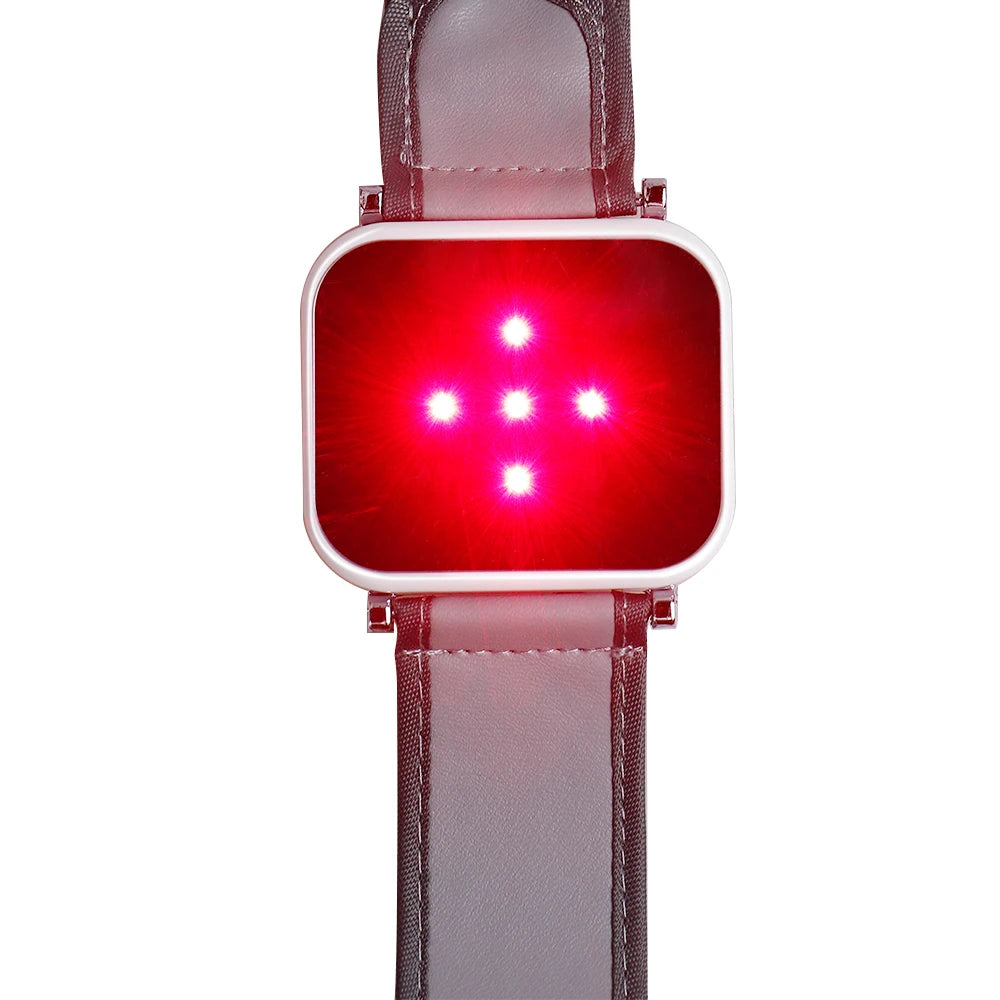Laser Therapy Wrist Watch for Blood Sugar and Pressure Management Relaxation Treatment Tidesmit