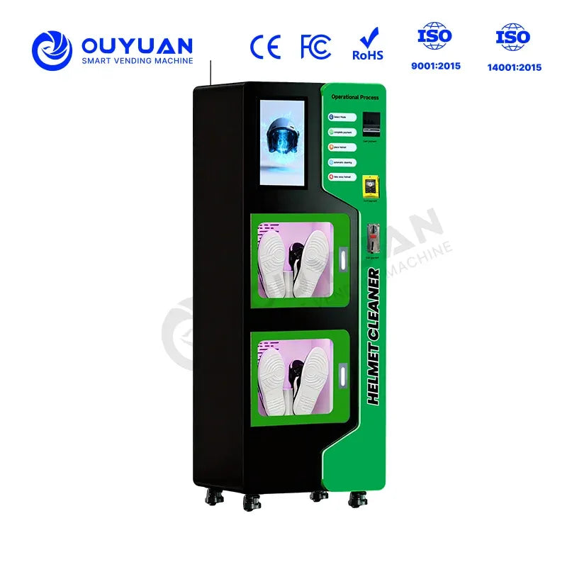 Intelligent Commercial Shoe Washing Machine with UVC Sterilization