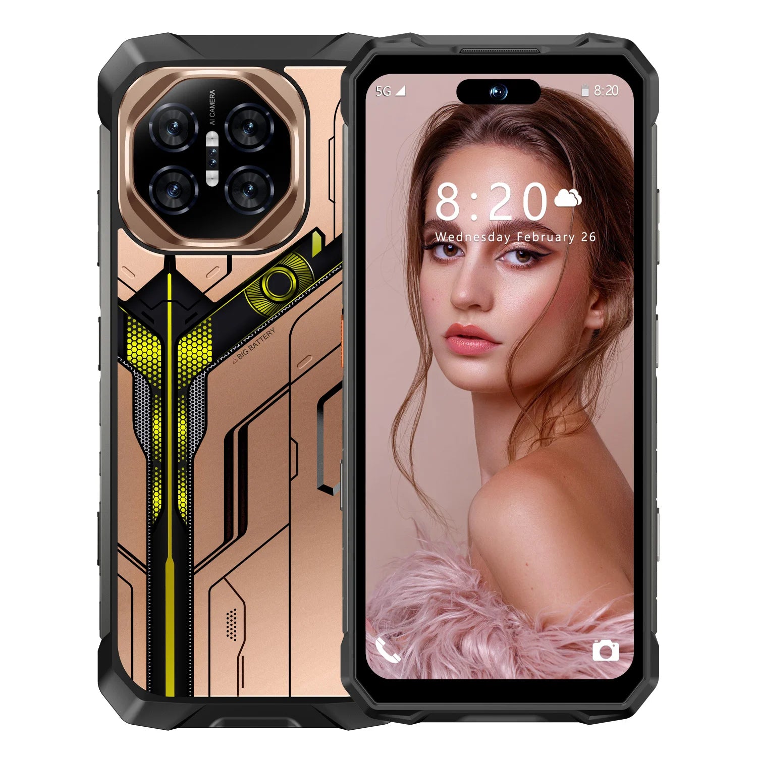 Tidesmit X27 Ultra 5G Android 15 phone with 12GB RAM, 512GB storage, and high-performance gaming display.