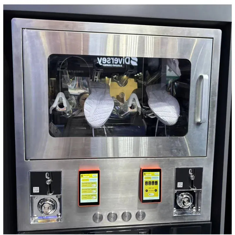 Shoe Washer Dryer Combination with Auto Payment Function