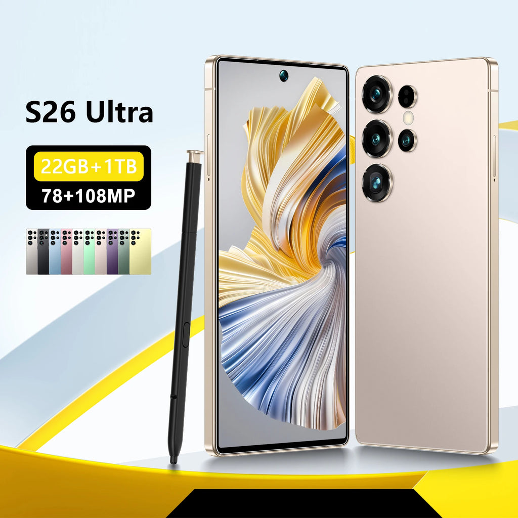 Android 14 5G Smartphone 7.3 Inch 22GB RAM 1TB Storage Tidesmit
