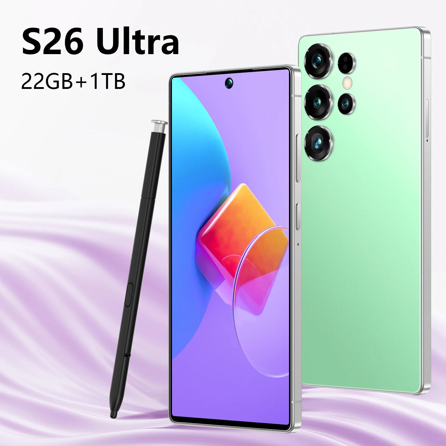 S26 Ultra smartphone featuring a 7.3 inch display 1TB storage and 5G dual SIM capability for global connectivity